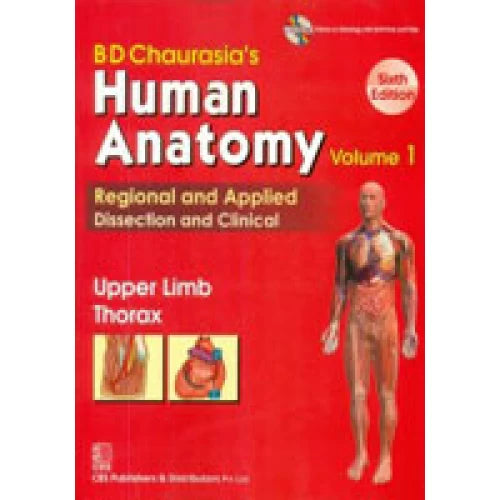 Bd Chaurasias Human Anatomy Volume 1 Upper Limb And Thorax