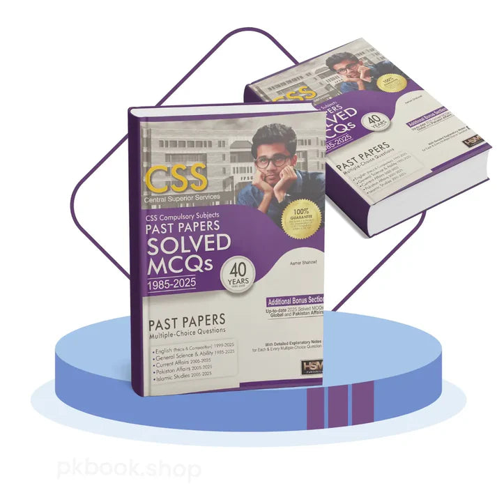 CSS Compulsory Subjects Solved Past Papers | 40 Years papers by HSM