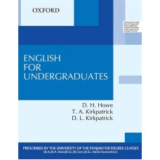 ENGLISH for Undergraduates by Oxford University of Punjab edition